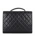 Chanel Quilted Portfolio Briefcase, back view